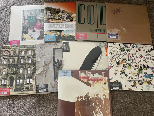 Led zeppelin vinyl - 9, lp