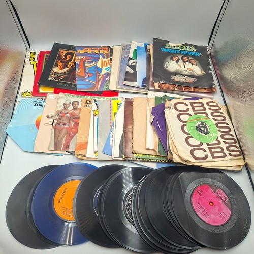 58x vinyl records - 7”,