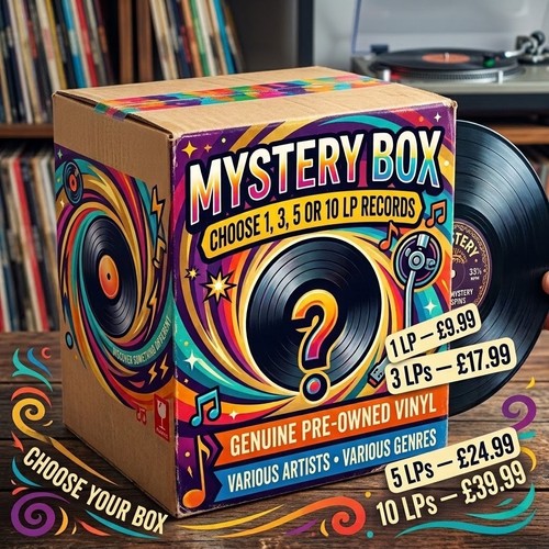 Mystery box vinyl - mystery, random