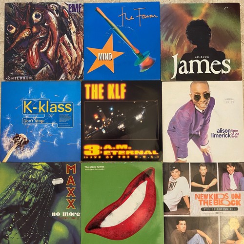 1990 vinyl inch singles - 1990's,