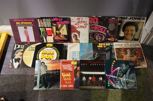 Job lot vinyl records - lp,
