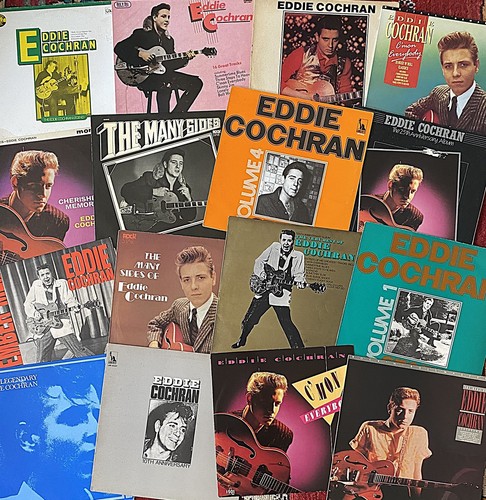Eddie cochran vinyl album - lp,