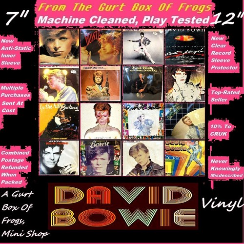 David bowie 12 inch - 7,
