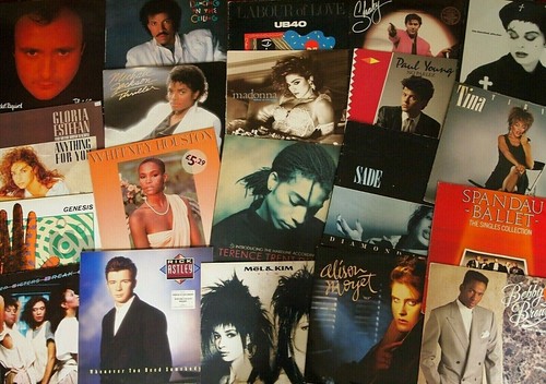 1980s vinyl albums - vinyl, lp