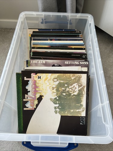 Selection vinyl records - of,
