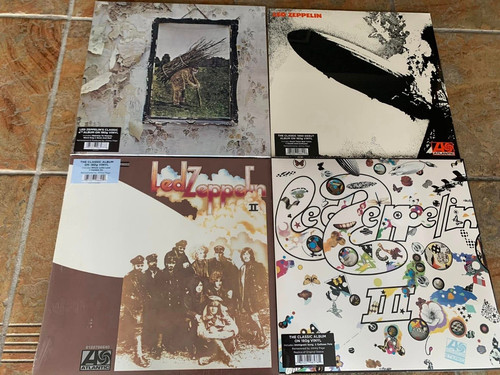 Led zeppelin vinyl - led, x