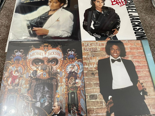 Michael jackson vinyl - x,