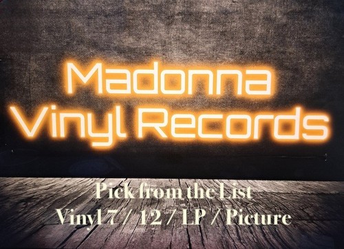 Madonna vinyl records - madonna,